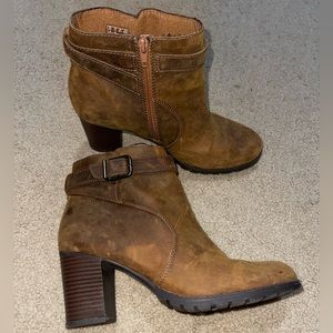Clarks Heeled Booties